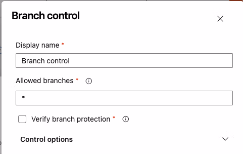 unprotected variable group settings